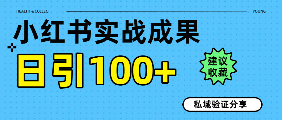 实战成果！小红书图文引流日引100+私域流量经验分享-IT吧