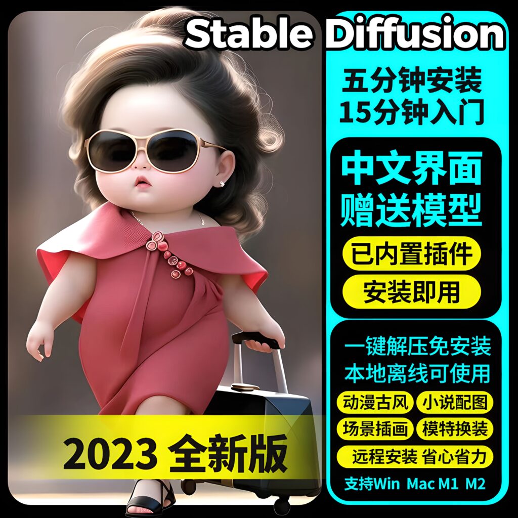 stable diffusion中文版本地部署标准版+豪华版送教程模型-IT吧