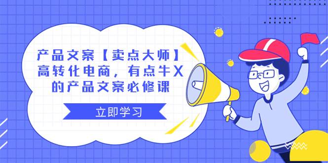 产品文案【卖点大师】高转化电商，有点牛X的 产品文案必修课-IT吧