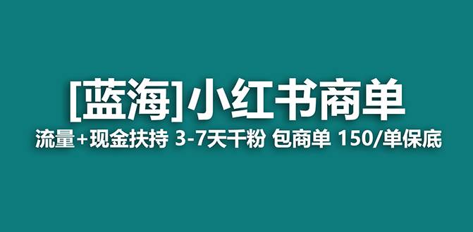 【蓝海项目】小红书商单！长期稳定 7天变现 商单一口价包分配 轻松月入过万-IT吧